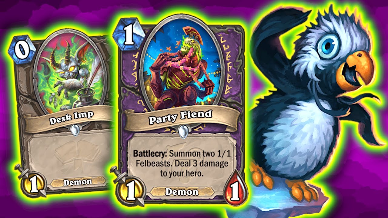 Cute Warlock gets the fastest wins!