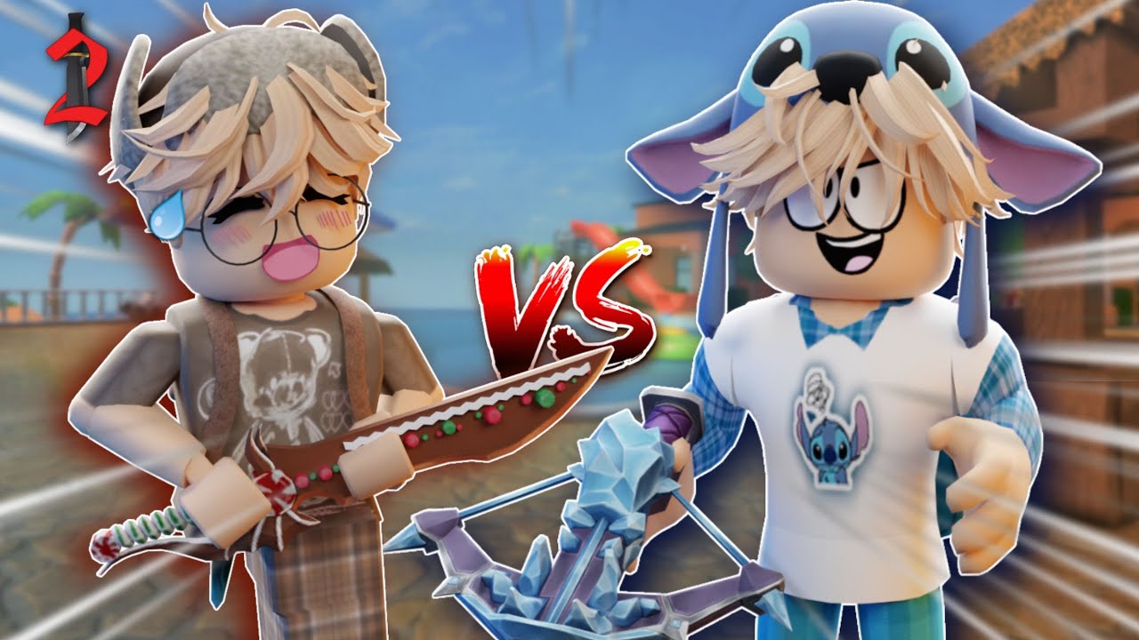 FUI 1V1 COM O RAI GAMER NO MM2... (Murder Mystery 2)