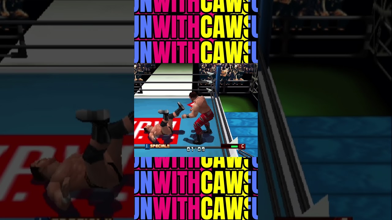 Chris Benoit front and back finisher (Virtual Pro Wrestling 2 FREEM)