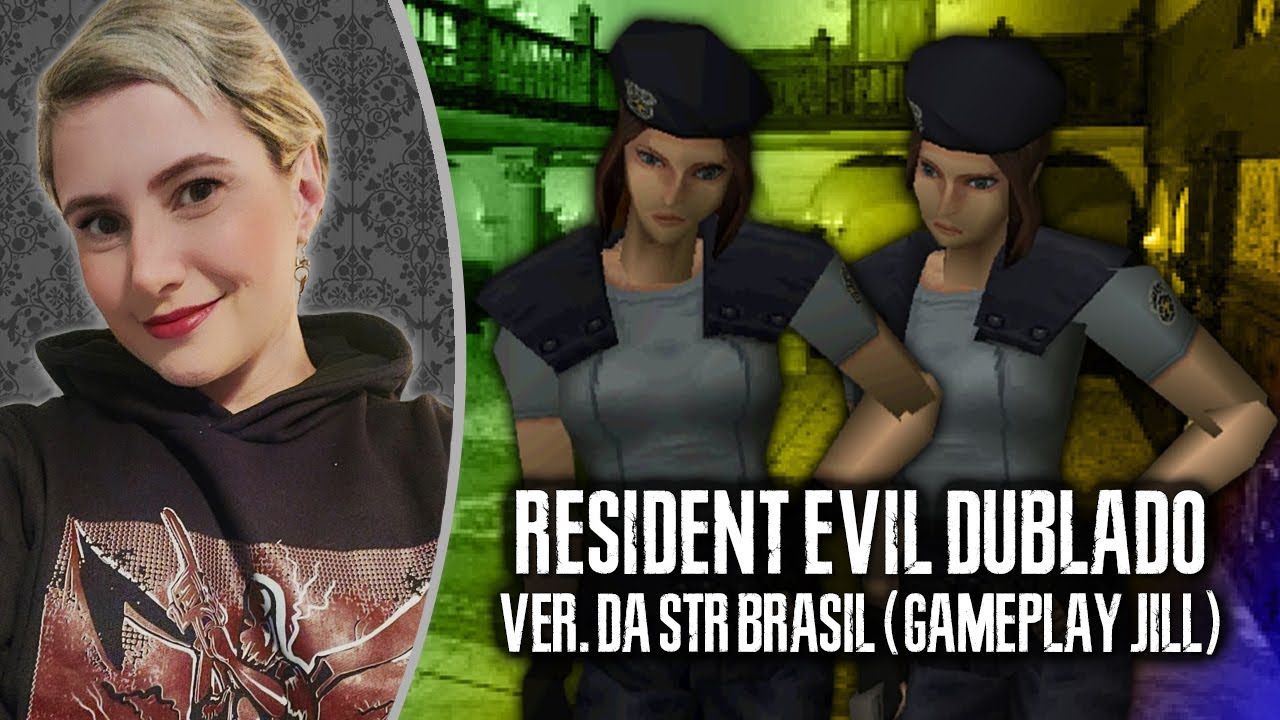 Resident Evil (RE1) DUBLADO pela STR Brasil (Jogando com a JILL)