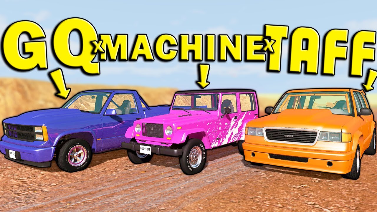 QUEM CONSTRÓI o MELHOR CARRO OFF-ROAD! BeamNG.drive MULTIPLAYER