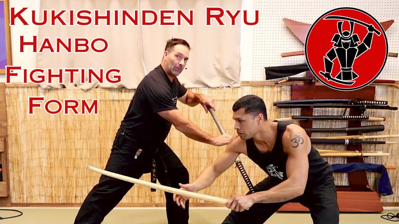 Another Half Staff Fighting Technique from Kukishinden Ryu