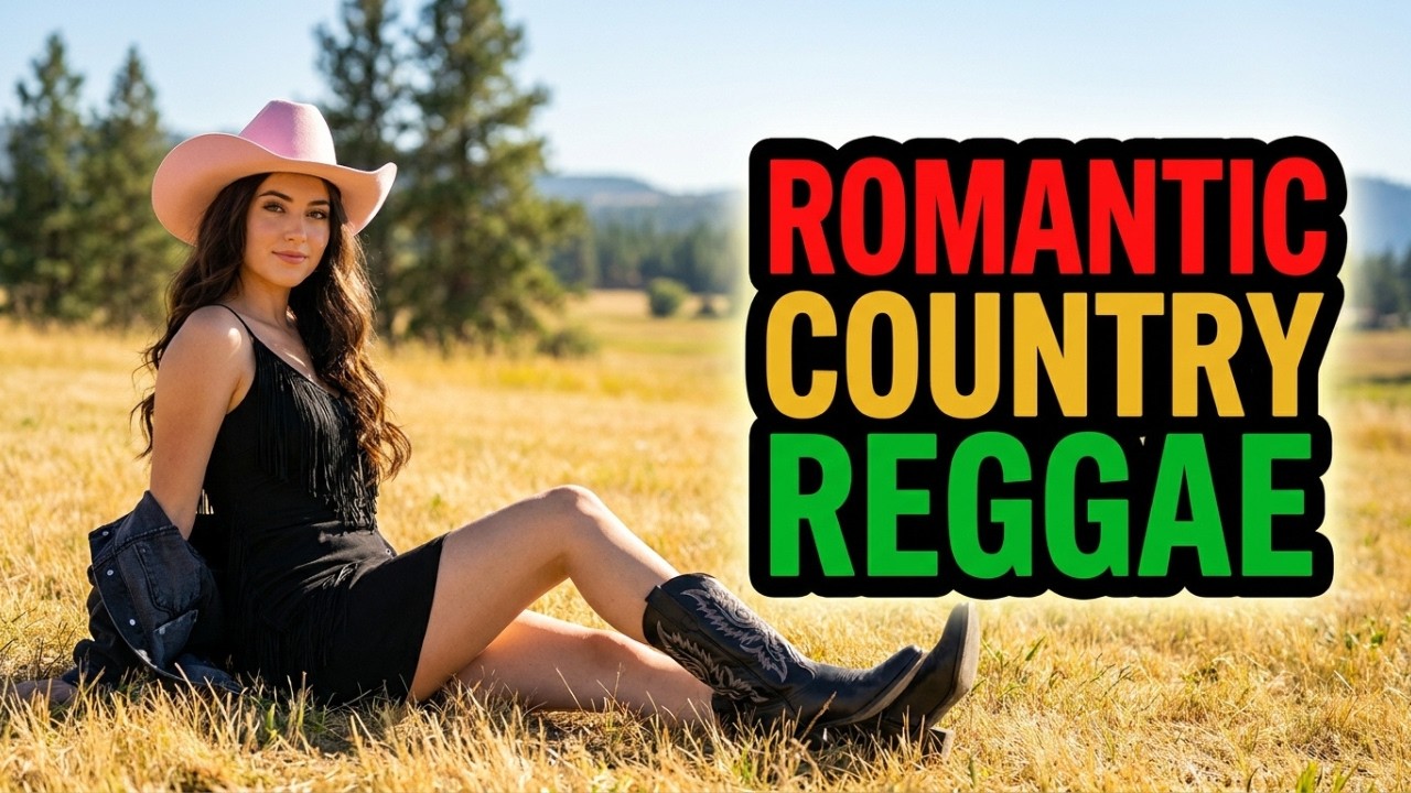 Romantic Country Reggae Love Songs II Romantic Country Reggae, Ocean Sunset, Island Love 🎸