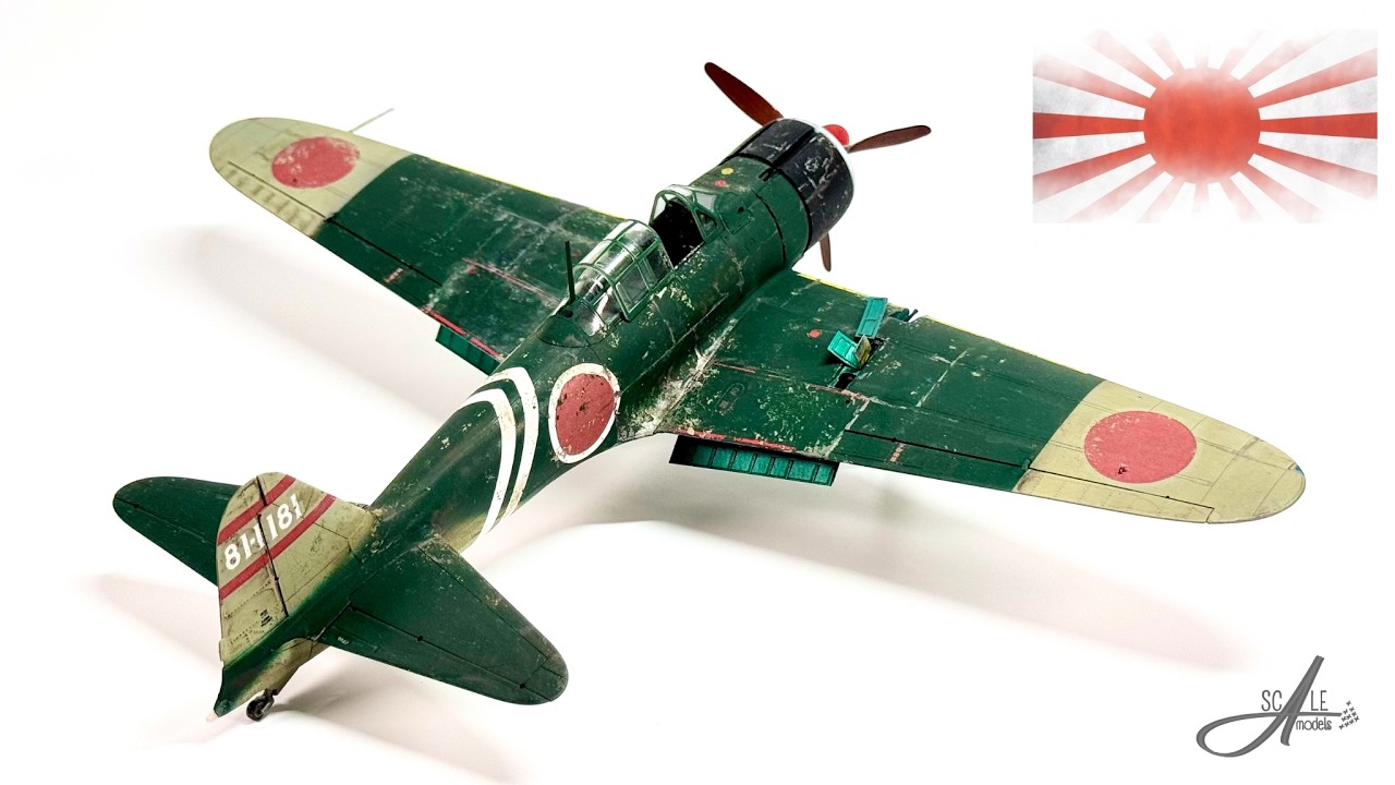 Сборка легендарного «Зеро»! A6M2 Type 21 — Eduard 1/48 | Полная сборка