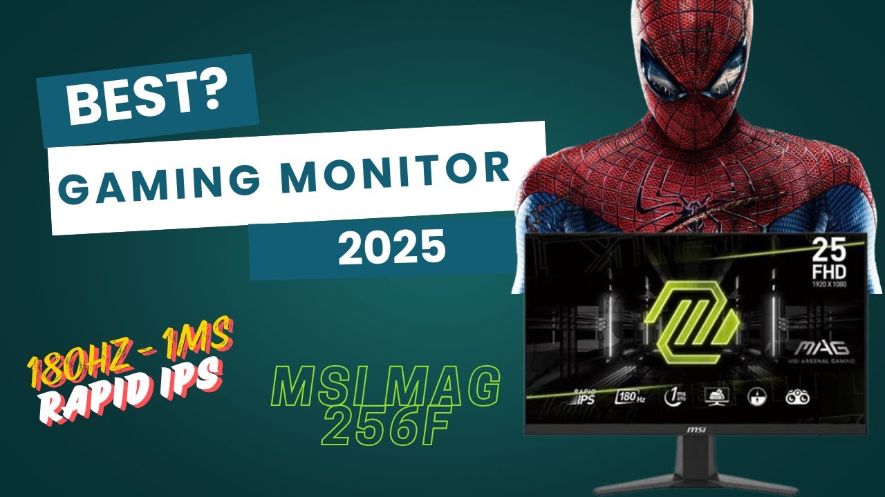 Pro Gamers Use This Monitor - Real Unboxing MSI MAG 256F Monitor