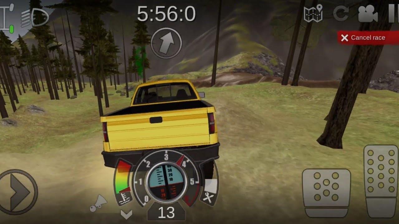 Offroad Outlaws Car Drive Game Play Single Player Woodlands Android Car Game Play