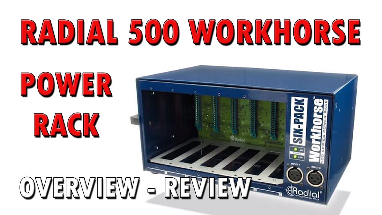 Обзор и характеристика силовых стоек Radial 500 Series Workhorse
