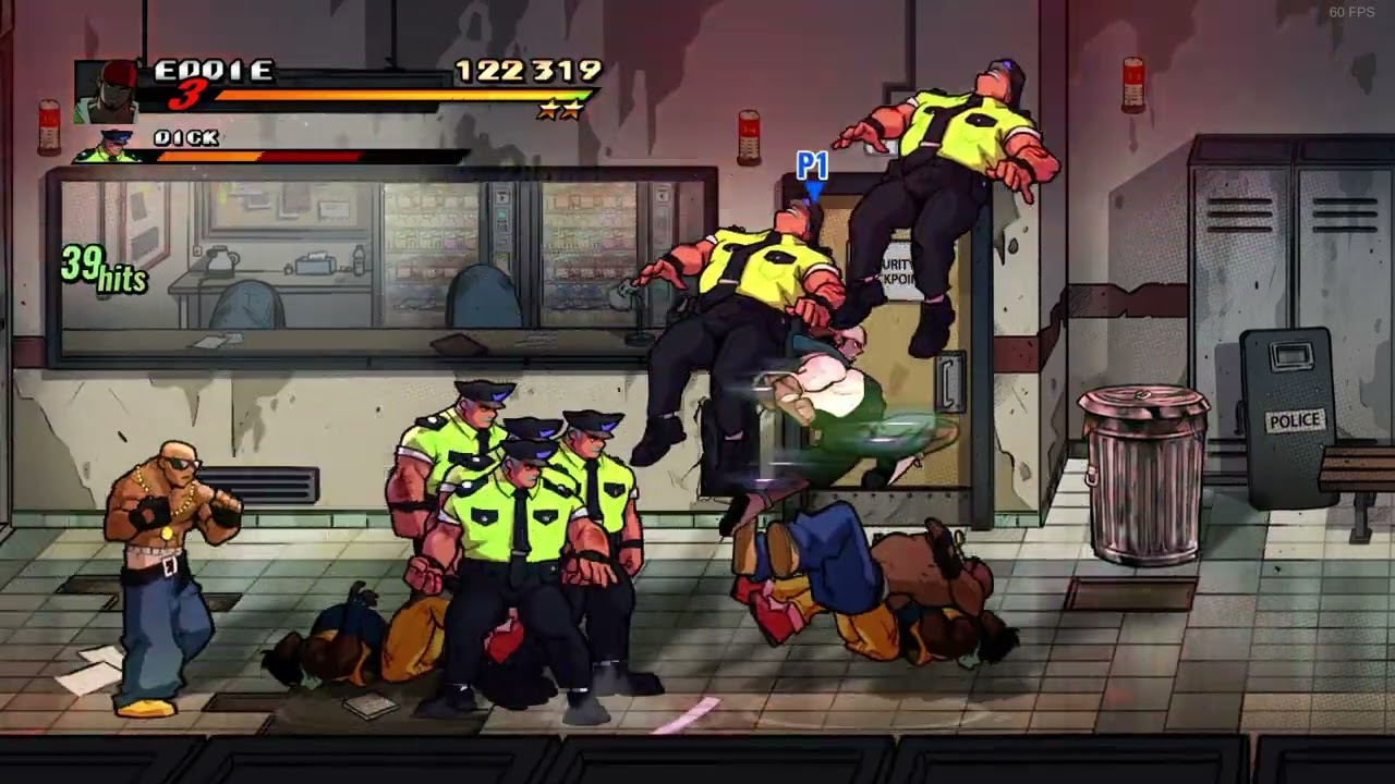 Streets of Rage 4 mods: Eddie Hunter Mania+ 1cc.