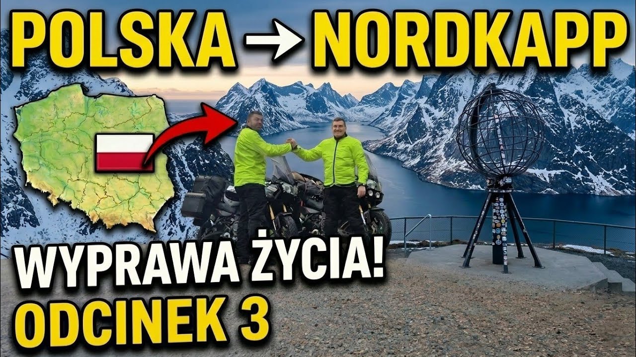 ODC. 3 Kierunek Nordkapp. Z Alesund do Bollstabruk.
