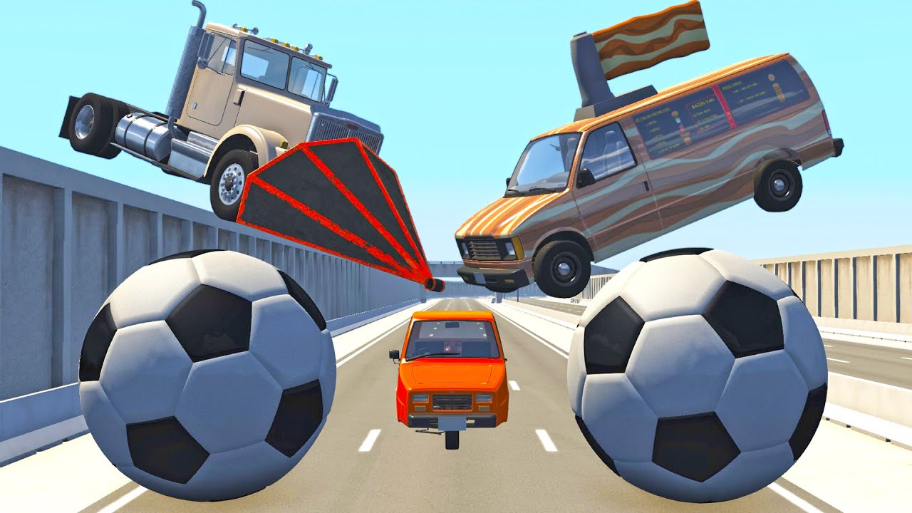 BeamNG Drive Insane Crashes #8