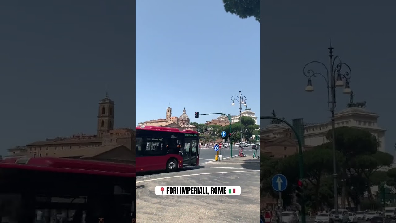 📍FORI IMPERIALI, ROME 🇮🇹