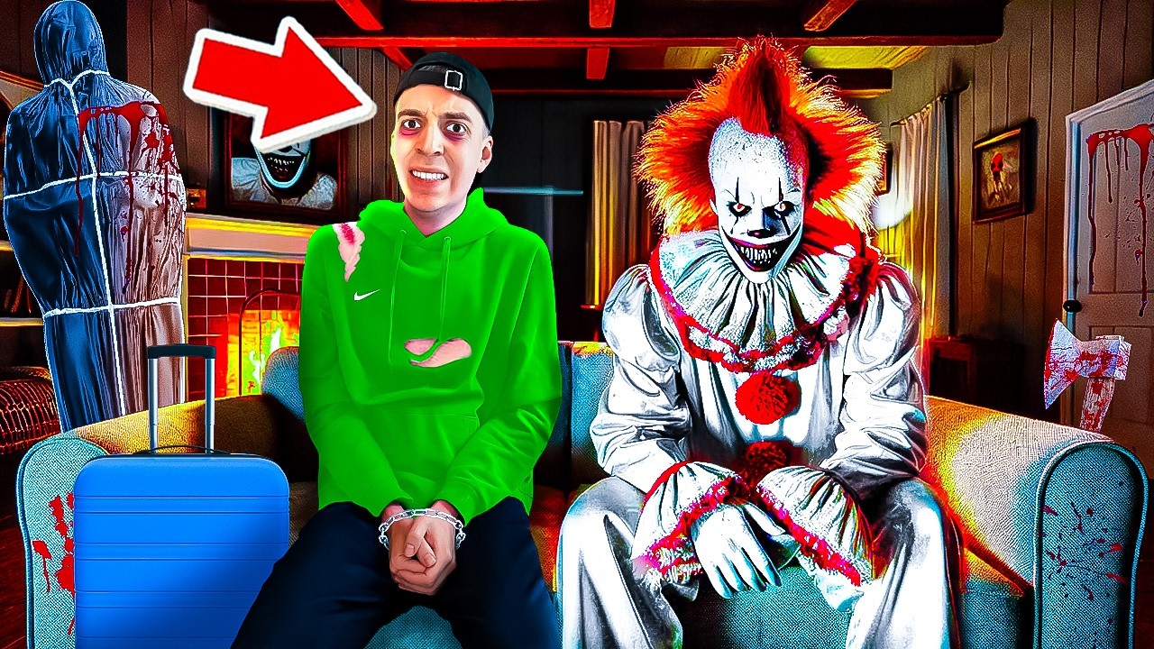 Ich ziehe bei HORROR CLOWN zu HAUSE ein?! 😳🤡