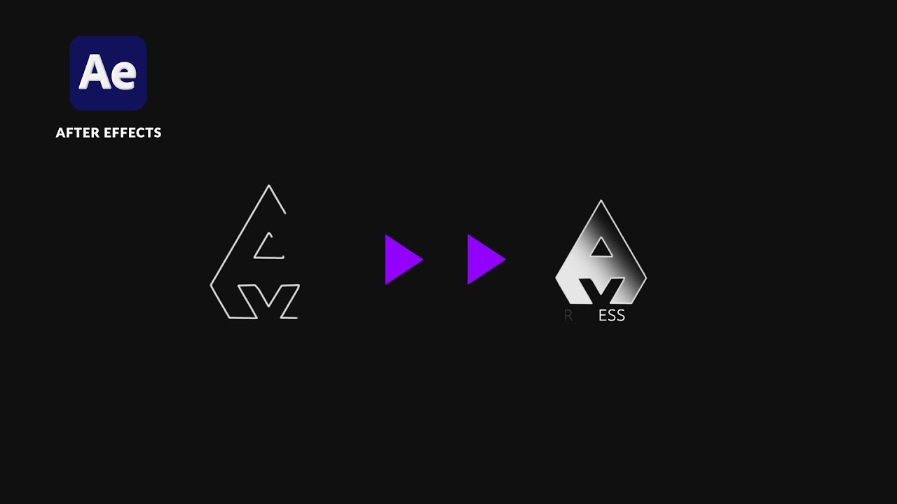 Minimalist Stroke Logo Reveal Animation in After Effects &ndash; Step by Step!