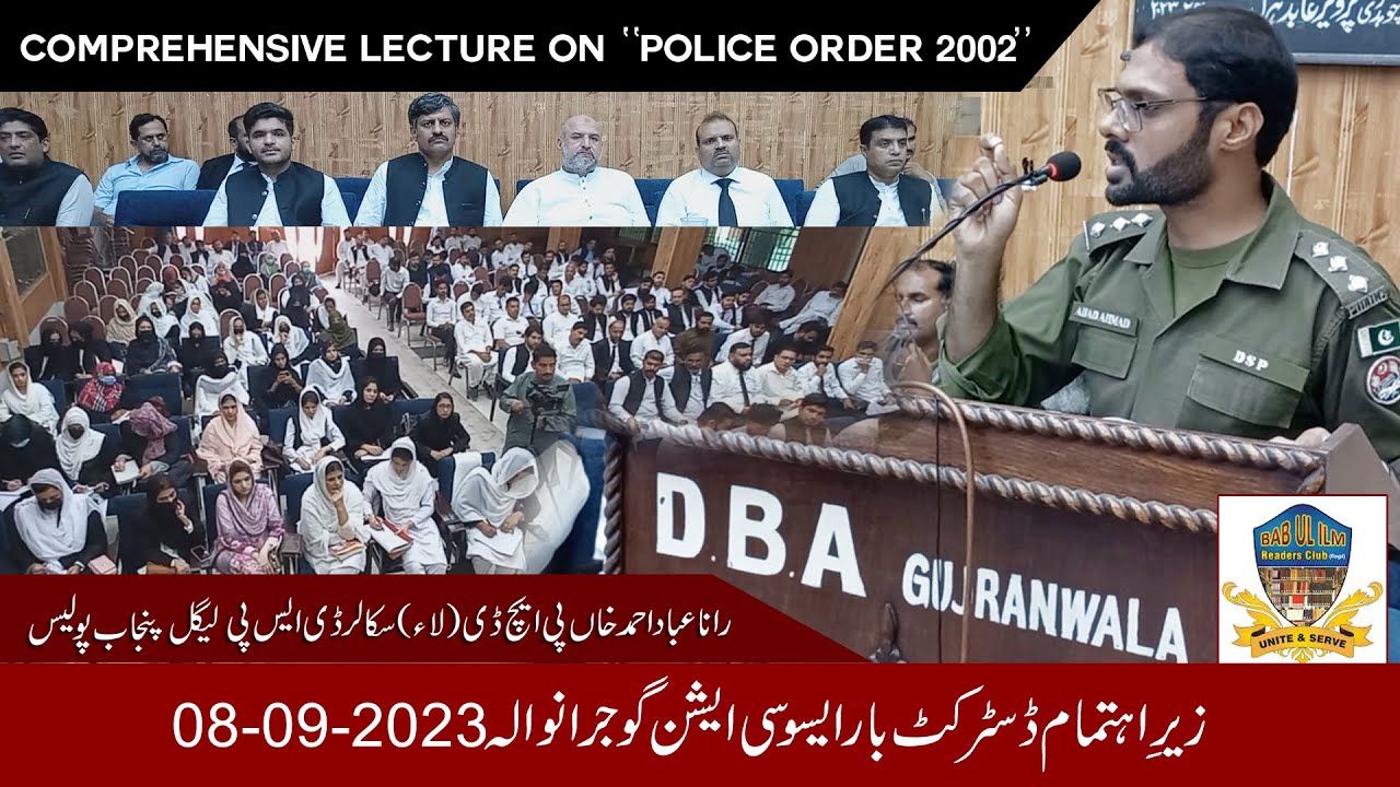 Comprehensive lecture on 