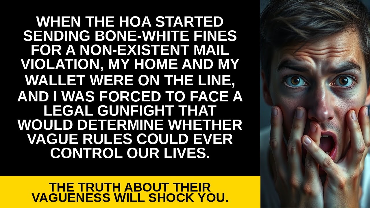 HOA Mail Fine Nightmare: How I Beat $600 Vague Penalties & Saved My Home