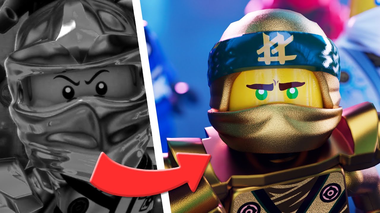 Что, если бы NINJAGO был анимирован в стиле LEGO Movie? | Rebooted Reanimated Community Project