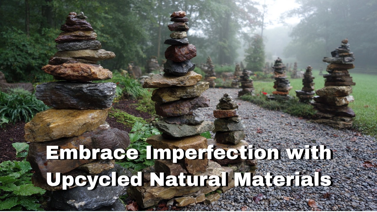 Wabi-Sabi Garden Art: Embrace Imperfection with Upcycled Natural Materials