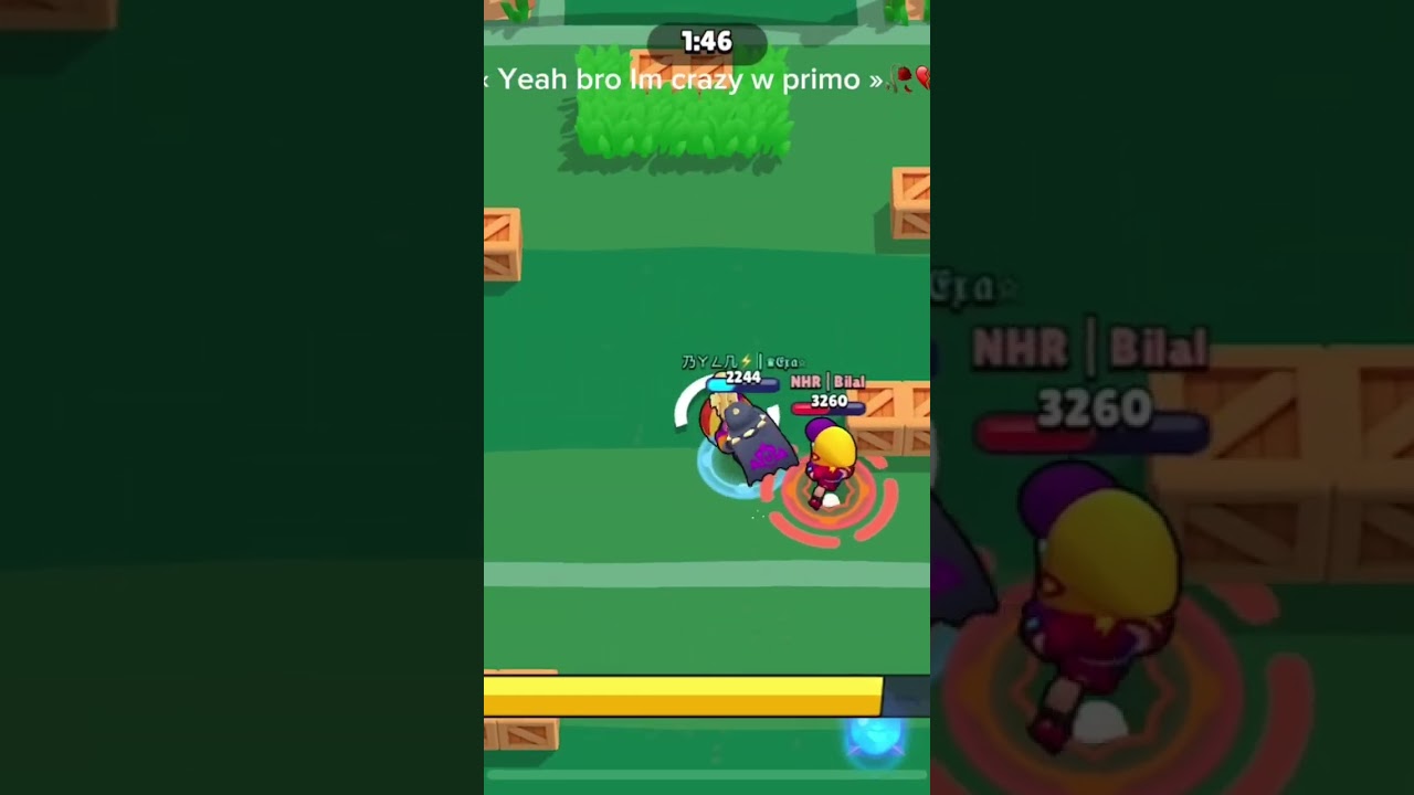« yeah bro I’m crazy mad whit primo » 