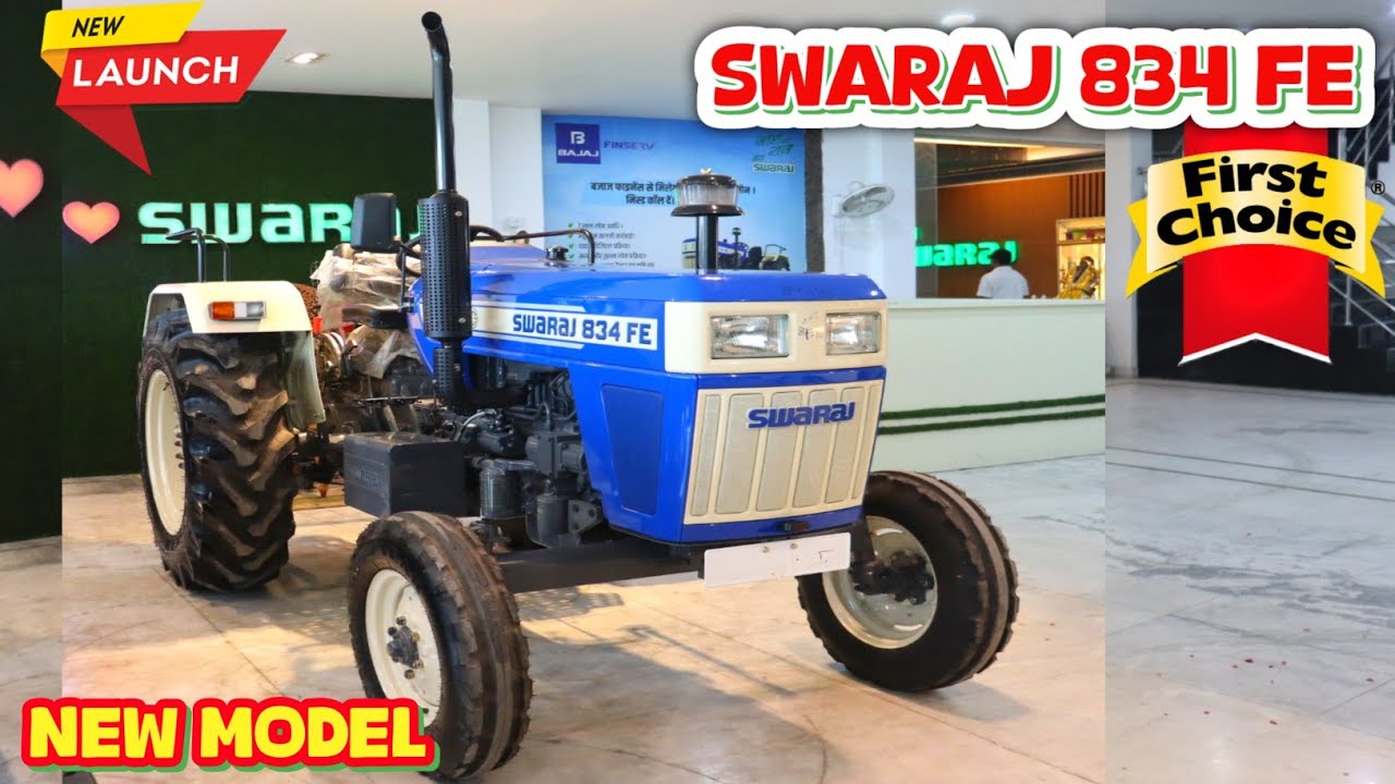 Swaraj 834 FE Four Star New Launch✅️| ज्यादा माइलेज वाला ट्रेक्टर? | Detailed Review with Price🔥