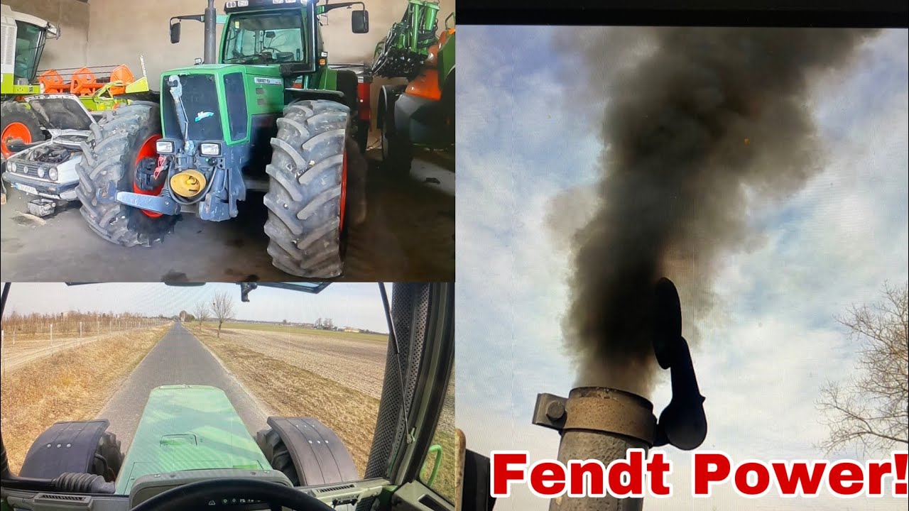 #561- Cold start! Engine Sound- Fendt  Favorit 924 Vario! Muzyka dla uszu! Czarny dym!