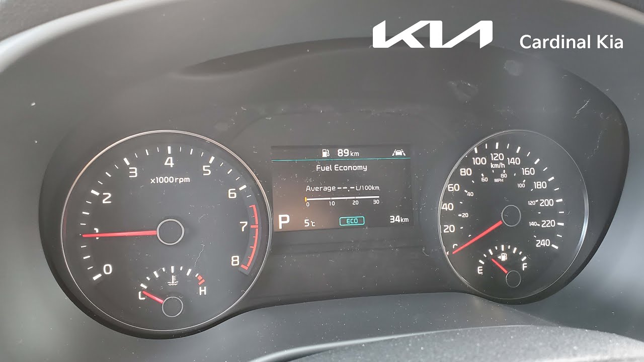 CK - Kia Sportage 2022 года - Как пользоваться приборной панелью!