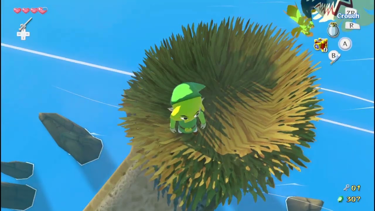 Let's Play TLOZ The Wind Waker  Episode 5  Cavern Exploration Begins