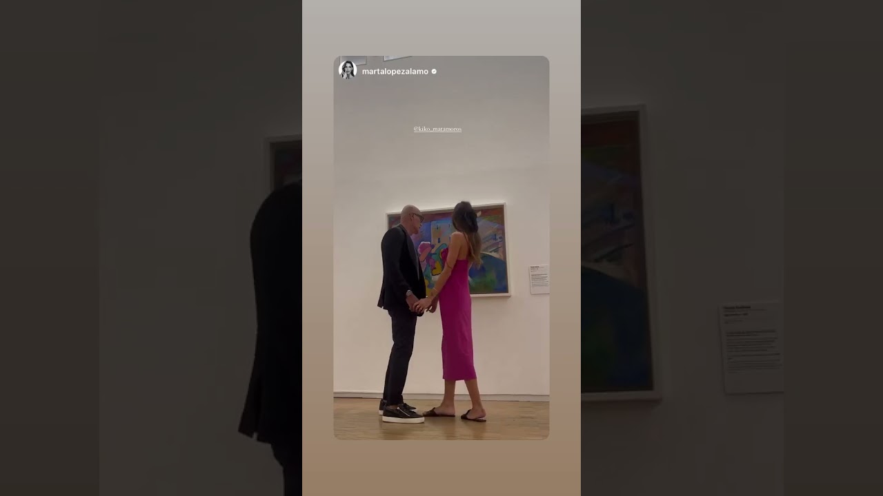 🖼 Kiko Matamoros en el MUSEO con su NOVIA #makoke #s&aacute;lvame #mar&iacute;apati&ntilde;o #bel&eacute;nesteban #shorts