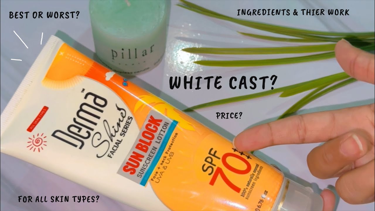 The Truth About Derma Shine Sunblock 😱🧴| Derma Shine Sunblock Review