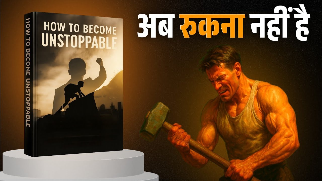 How to Become Unstoppable | Book Summary in Hindi | Audiobook | motivational video 
