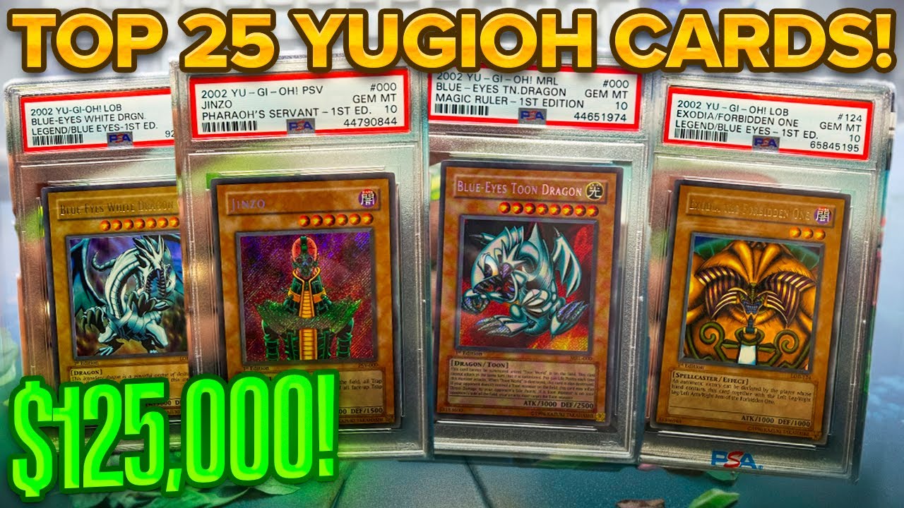 My Top 25 Rarest & Most Expensive Yugioh Cards (2026)