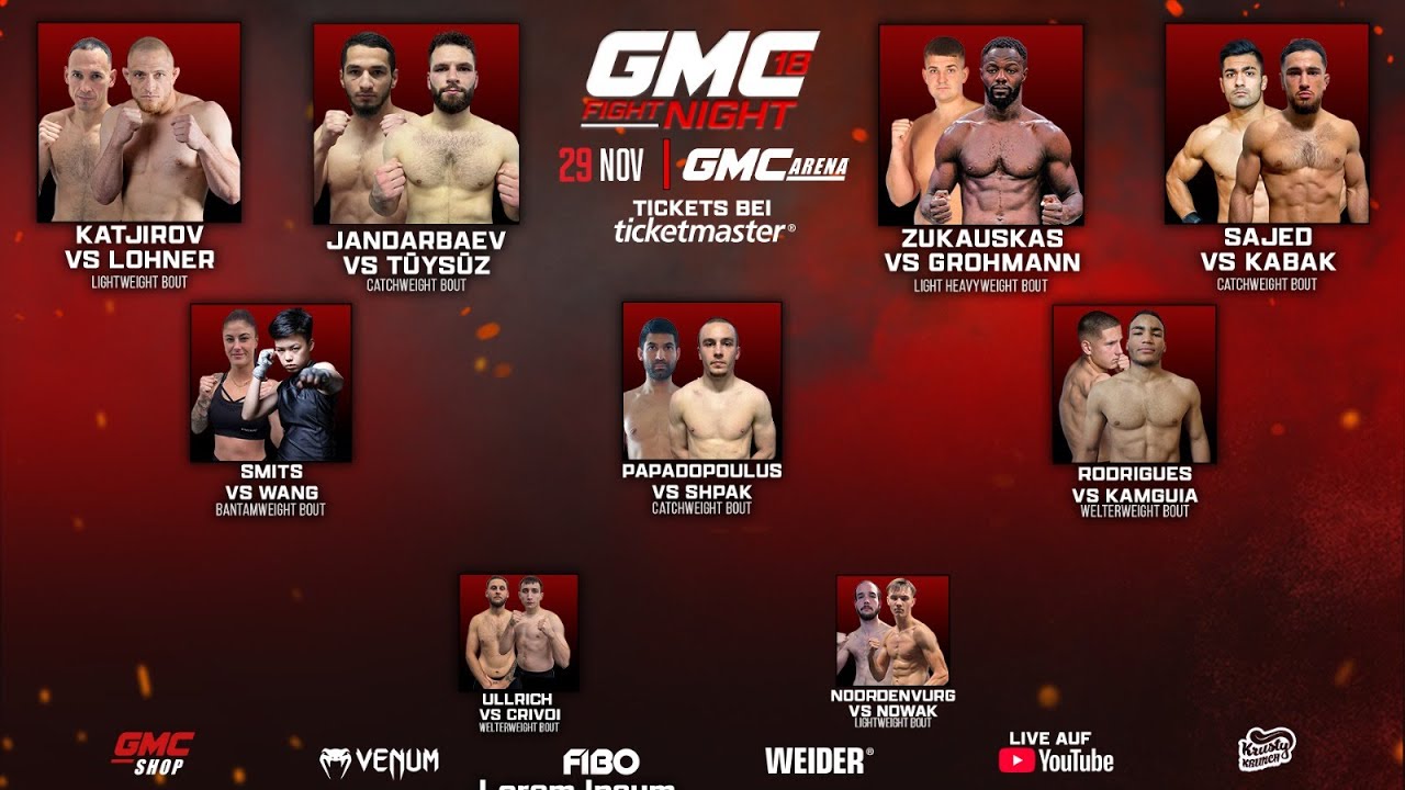 🔴LIVE | GMC Fight Night 18