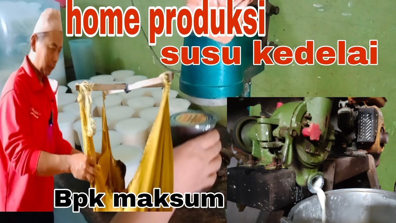 home produksi susu kedelai