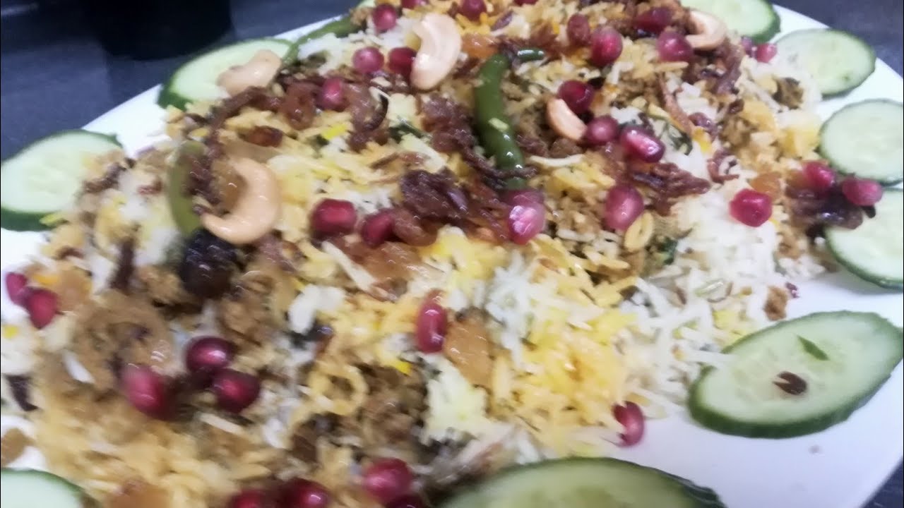 Keema biryani recipe ||Arabian cooking house ||