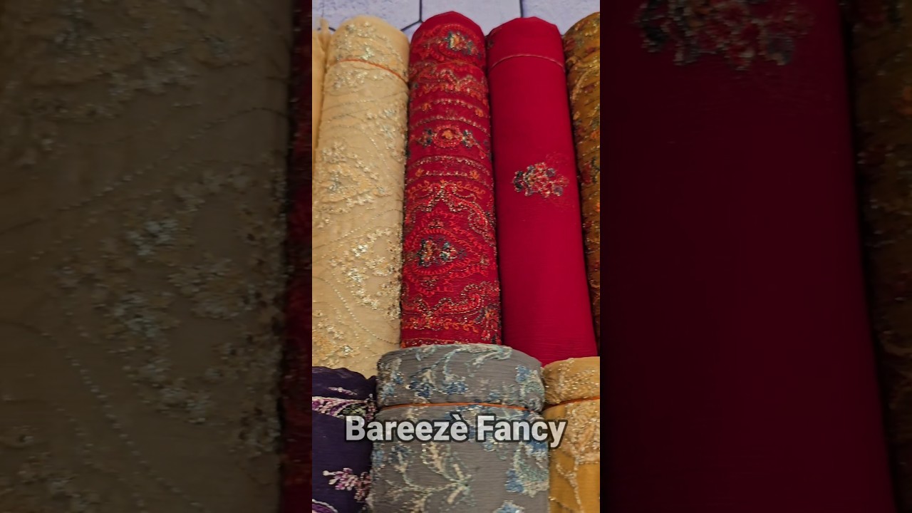 Bareez&egrave; Fancy New Unstiched Collection 2025 #shorts #bareeze #collection
