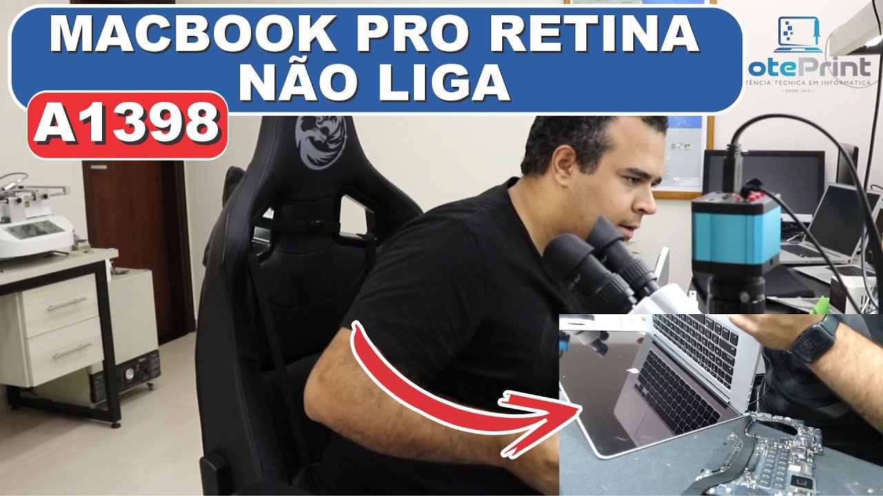 Macbook pro a1398 um dos reparos mais complexos que já fiz