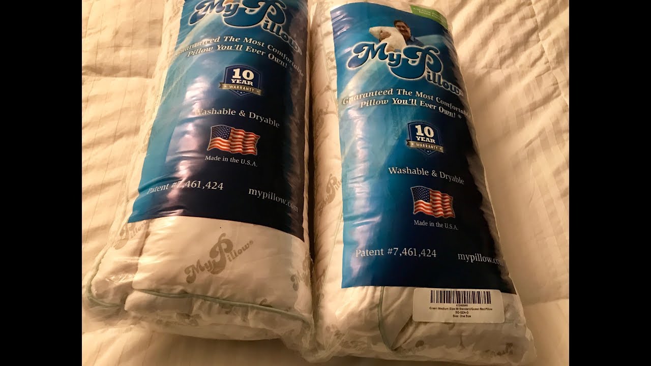 My Pillow Giza 88 Green Initial Impressions Review and Unboxing