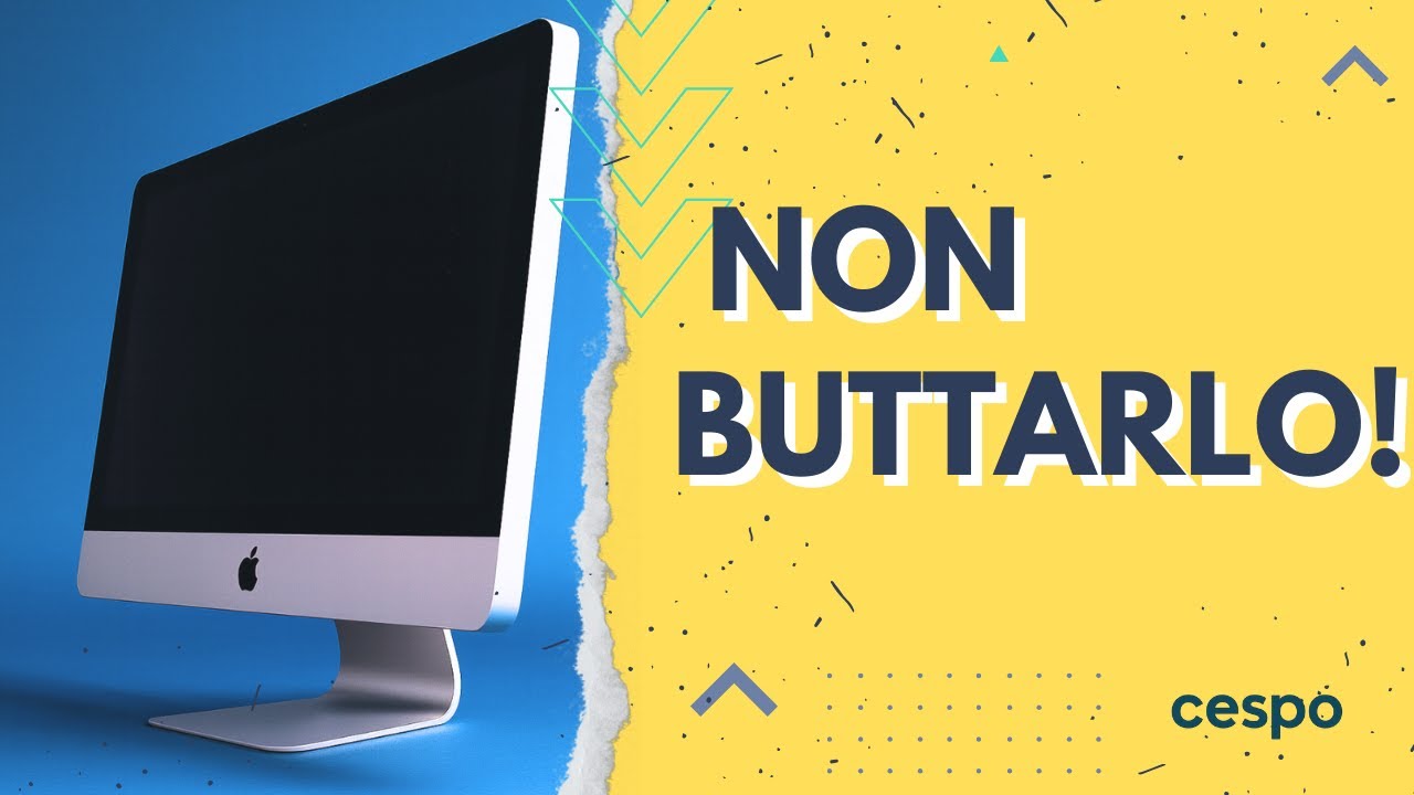 TRASFORMARE un iMAC in un MONITOR
