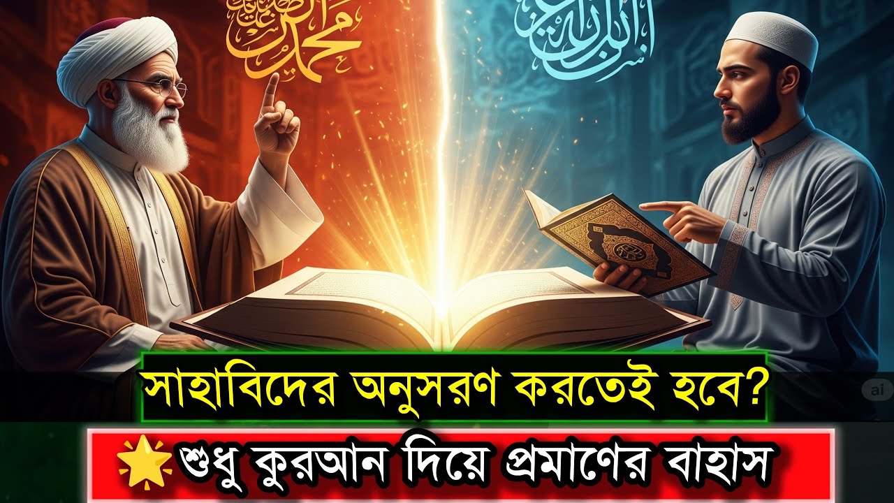 আহলে হাদীসের সাথে বাহাস® সাহাবিদের অনুসরণ কুরআন দ্বারাই প্রমাণিত