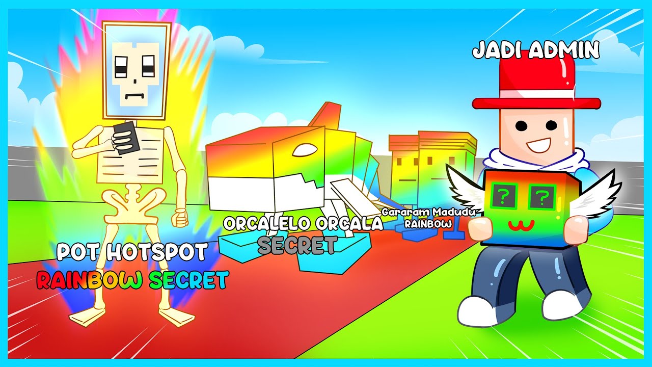 GILA! Aku Pake Cheat Jurus ADMIN Bisa Munculkan Semua Secret Di STEAL A BRAINROT!