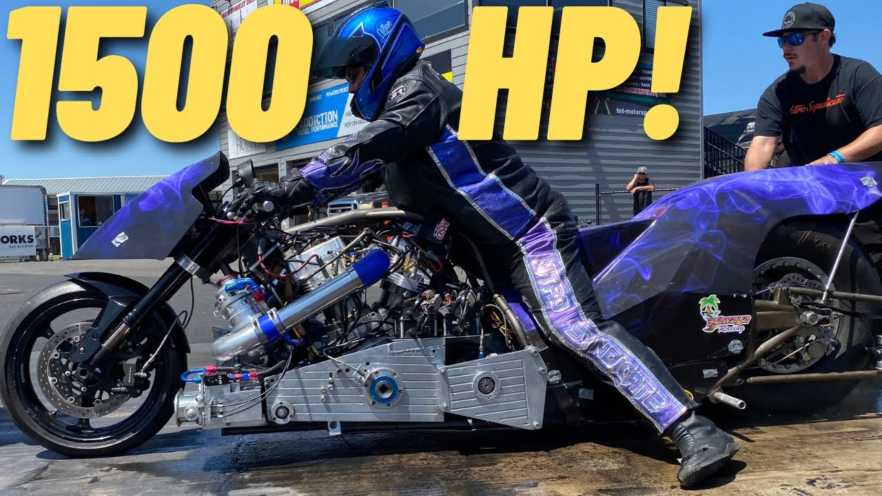 SUPERCHARGED NITRO HARLEY GONE WRONG!