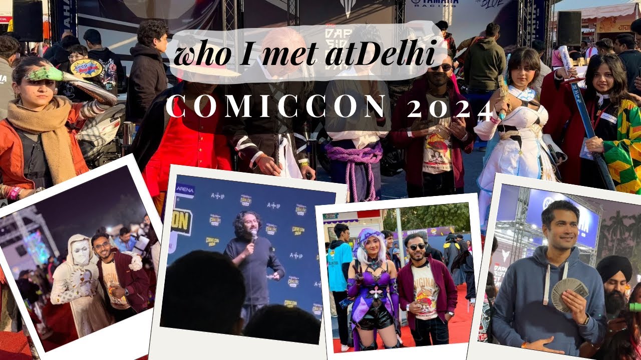 Ye kya hua Comic Con Main | Comic Con Delhi | Anime | NSIC Ground 