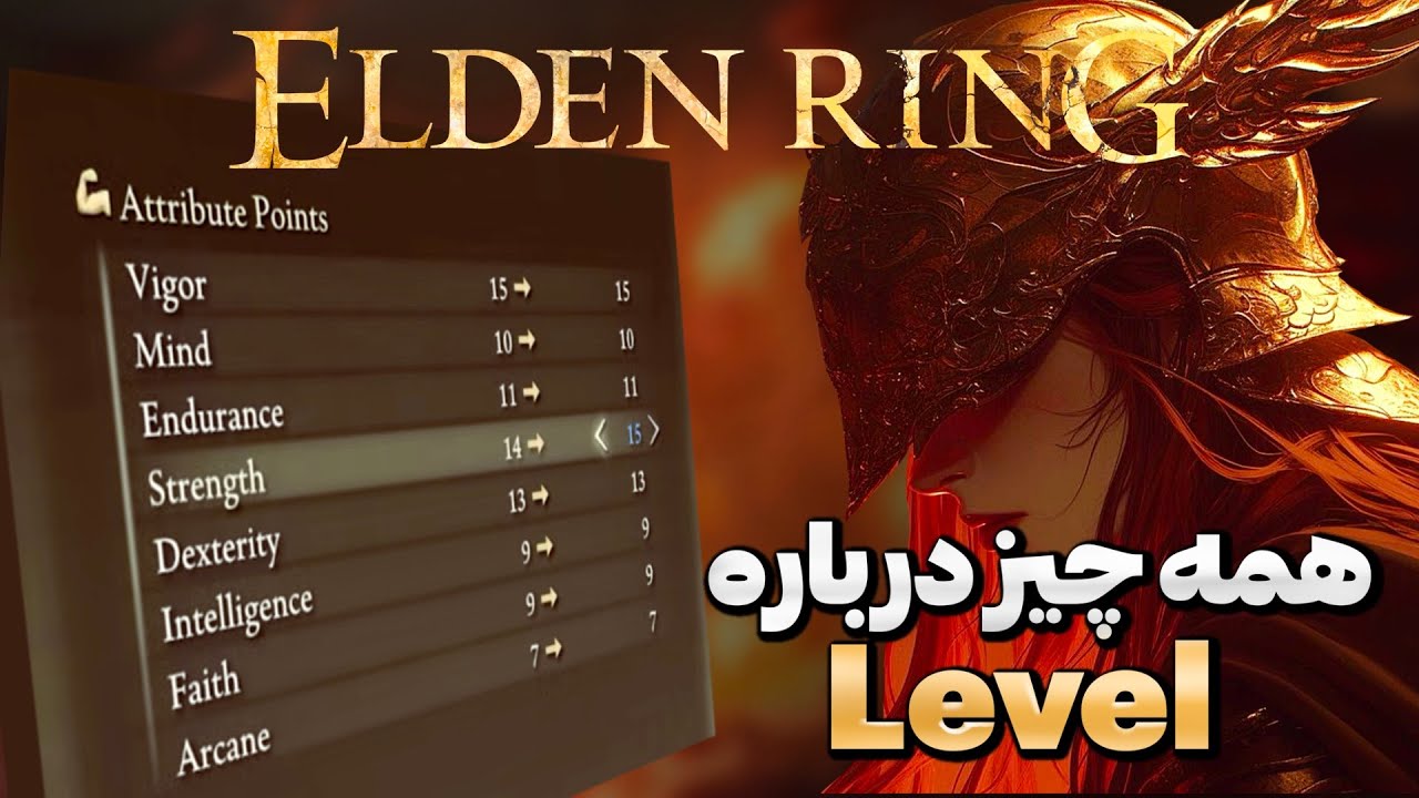 توضیح تمام لول ها و Attribute ها در الدن رینگ