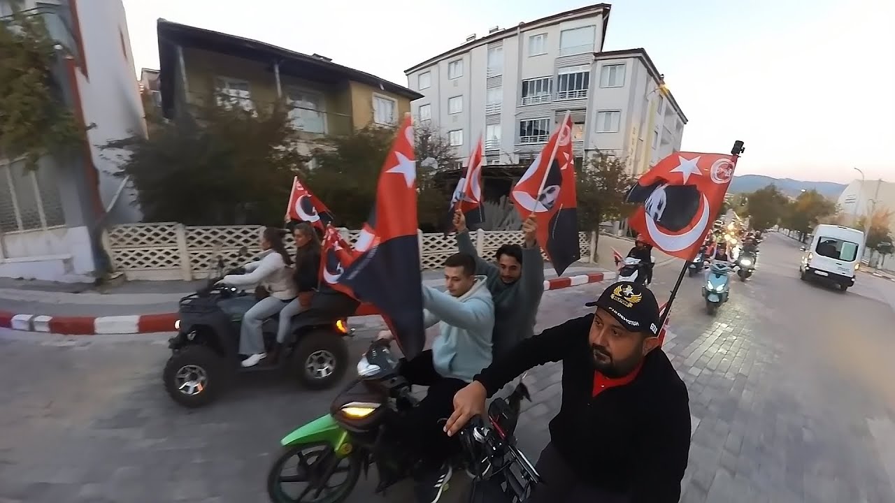 29 EKİM 2024 - DOMANİÇ MOTOSİKLET KORTEJİ