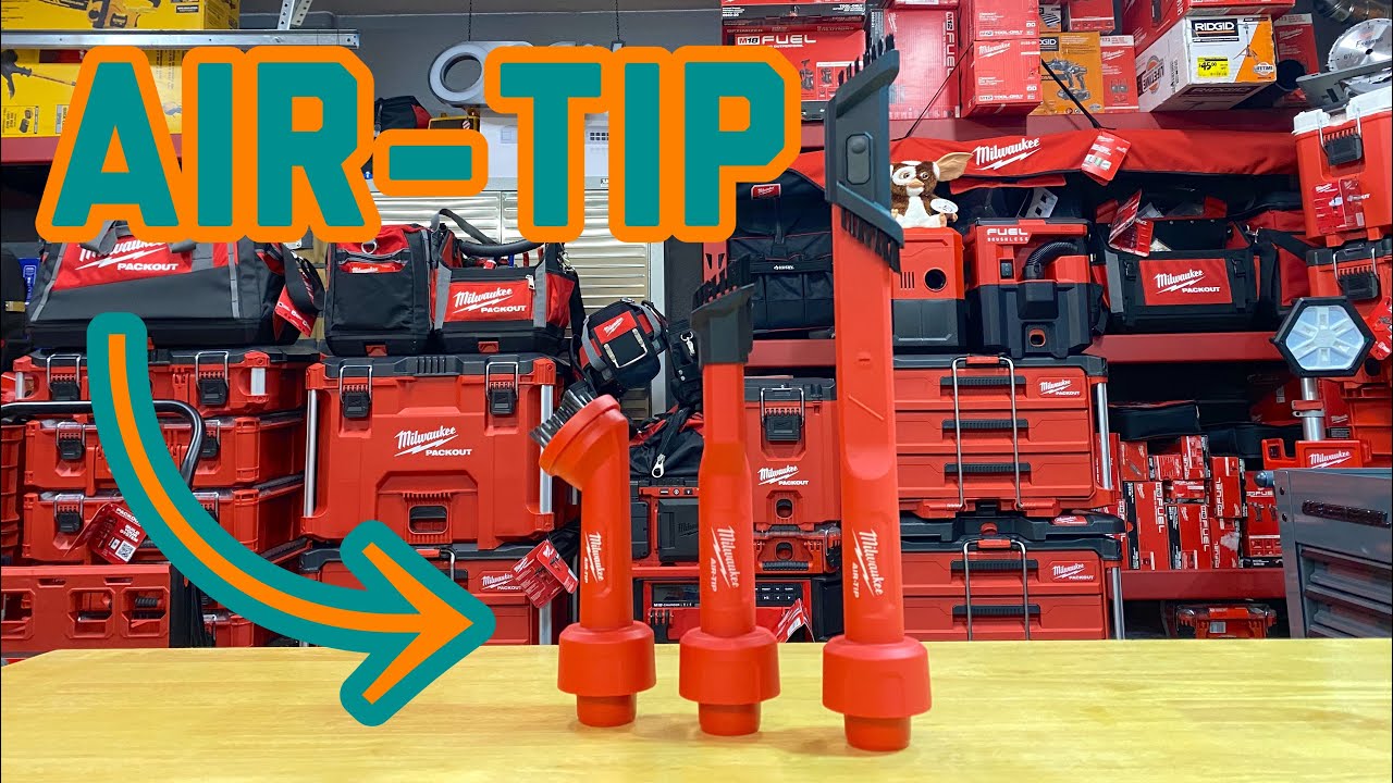 MILWAUKEE - AIR-TIP VACUUM ACCESSORIES!!! SPECTACULAR!!!