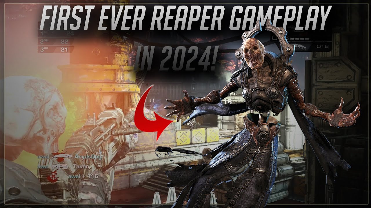 EPIC REAPER (2024) - FIRST EVER GAMEPLAY - GEARS OF WAR JUDGMENT