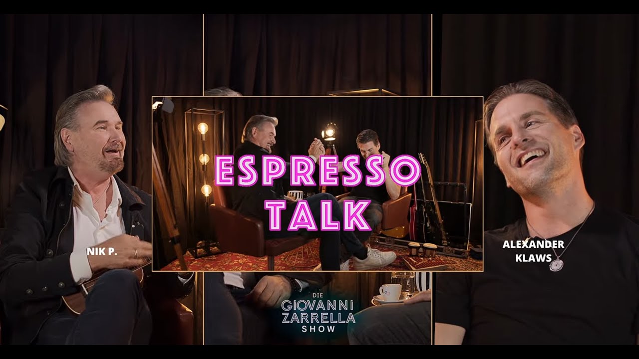 Espresso Talk mit Alexander Klaws und Nik P.  – Die Giovanni Zarrella Show | ZDF