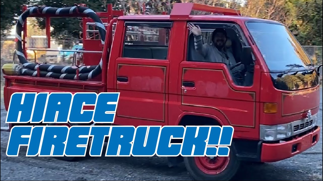 1996 Diesel HiAce Firetruck 4WD Full Review!!