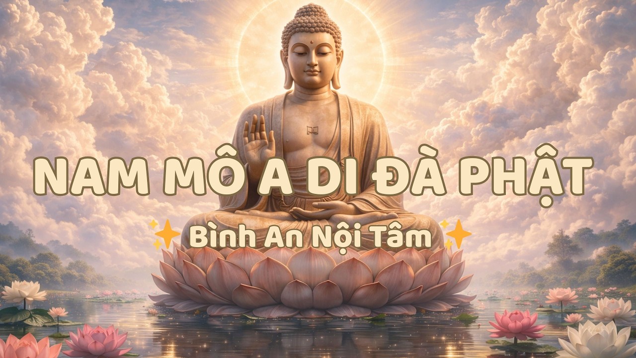 Nam Mô A Di Đà Phật – Niệm Phật Tĩnh Tâm, An Lạc | Thiền Chánh Niệm Mỗi Ngày