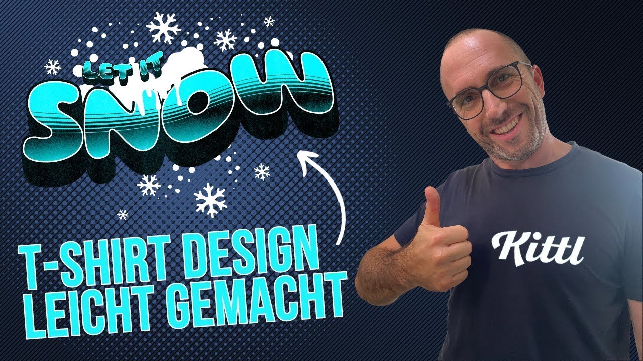 So geht T-Shirt Design einfach - Kittl Tutorial [Deutsch]
