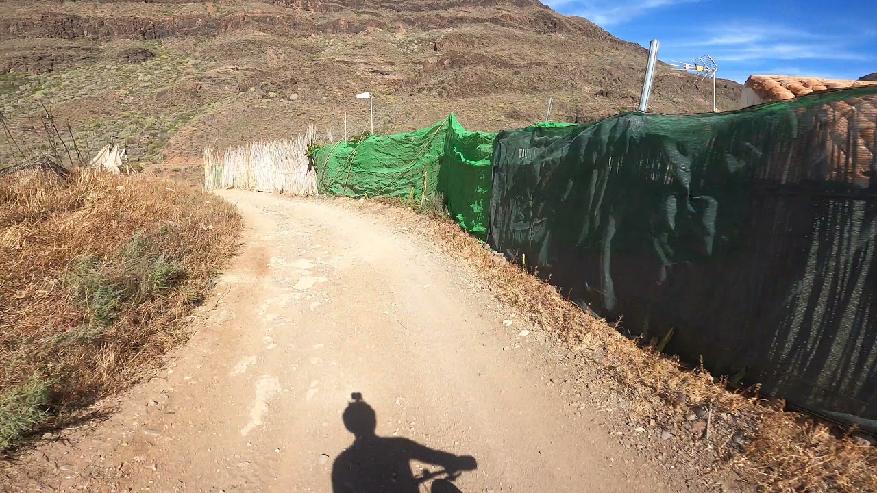 # 6 - MTB Gran Canaria - Ruta: Maspalomas - Ayagaures(Circular)Descenso muy técnico 34km